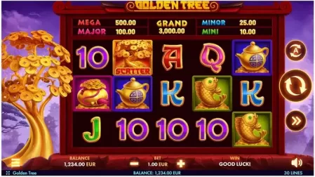 Golden Tree slot screenshot 1