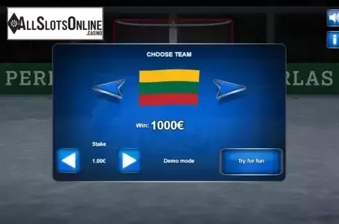 Choose ur team Screen