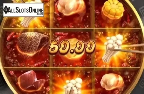 Win Screen. Hotpot Chilli Jackpot from PG Soft