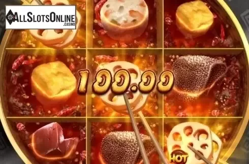 Win Screen. Hotpot Chilli Jackpot from PG Soft