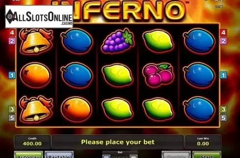 Reels. Inferno (Green Tube) from Greentube