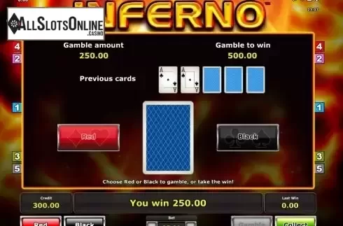 Double Up. Inferno (Green Tube) from Greentube