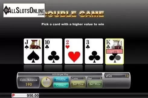 Double game. Jacks or Better (Genii) from Genii