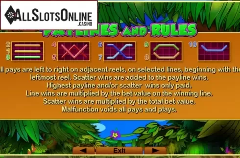 Screen6. Jungle Adventure (EGT) from EGT