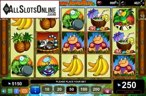 Screen7. Jungle Adventure (EGT) from EGT