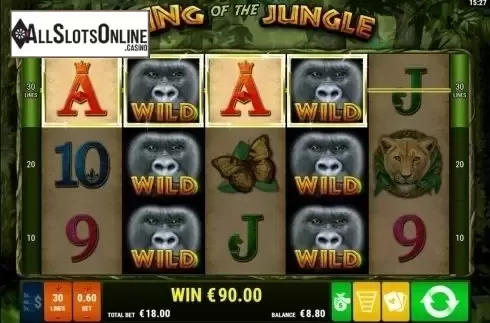 Screen4. King of the Jungle (Gamomat) from Gamomat