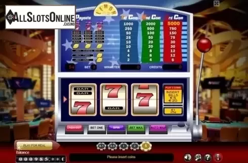 Reel Screen. Lemon Slots from GameScale