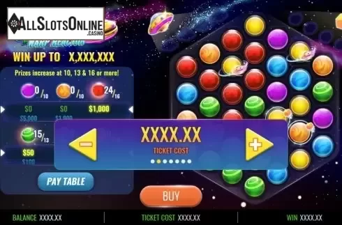 Reel Screen 2. Little Green Men Warp Reactor from IGT