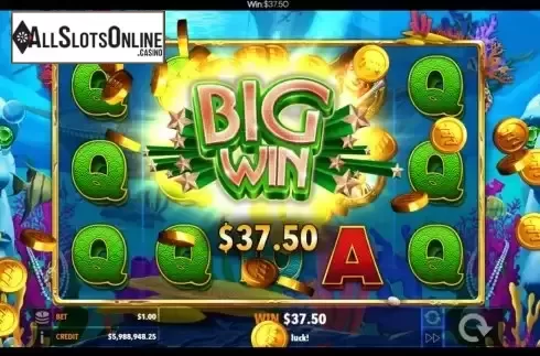 Big Win screen