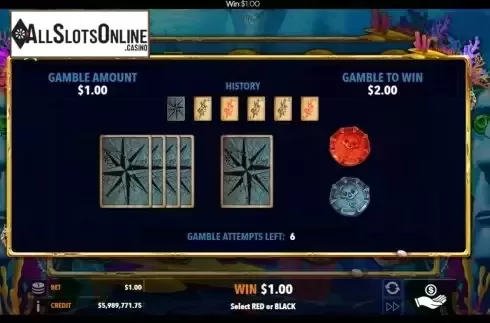Gamble / Risk Game screen
