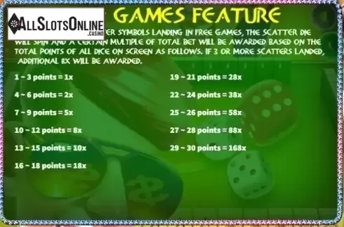 Paytable 2. Mahjong Master from KA Gaming