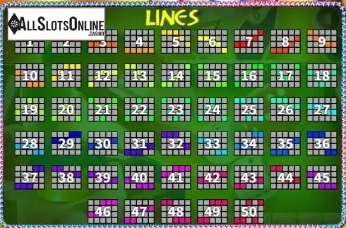 Paytable 4. Mahjong Master from KA Gaming