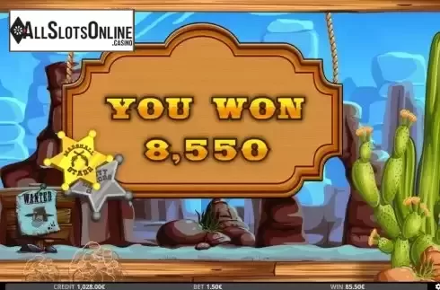 Win Free Spins screen