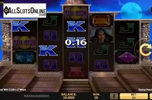 Win Screen 2. Mayan Goddess from High 5 Games