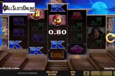 Win Screen 4. Mayan Goddess from High 5 Games