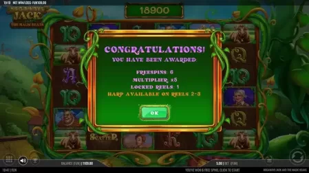 Megaways Jack and The Magic Beans slot screenshot 6
