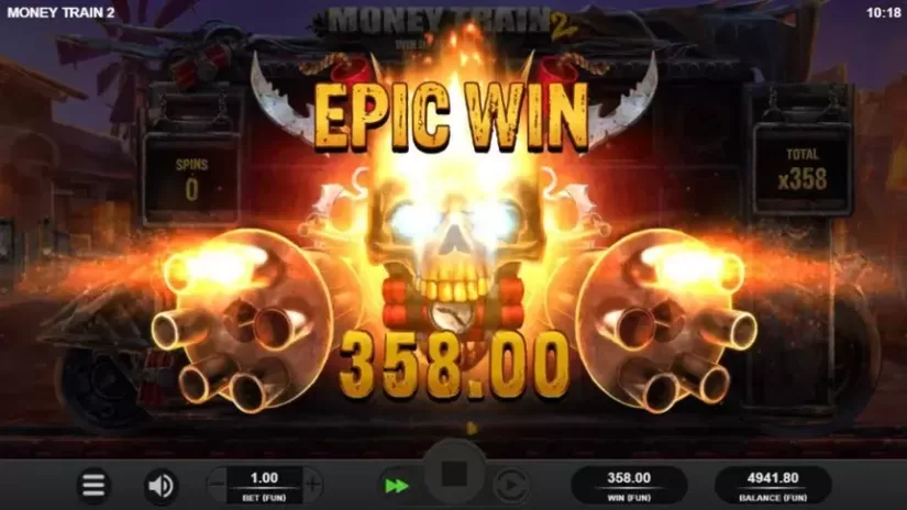 Money Train 2 slot screenshot 