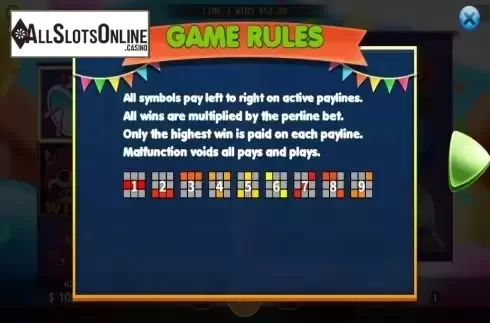 Game rules 1