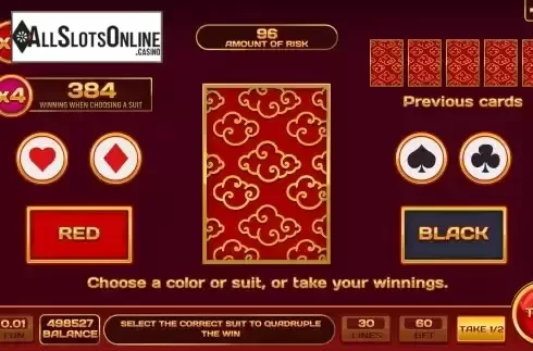 Risk game screen