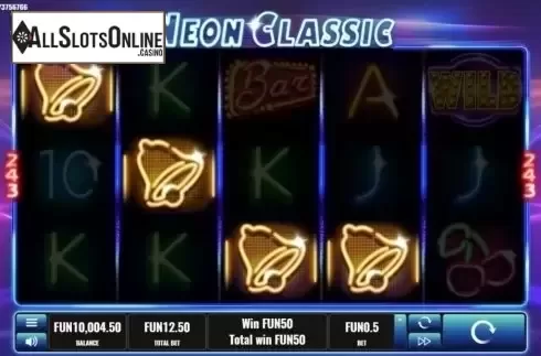 Win Screen. Neon Classic from Platipus