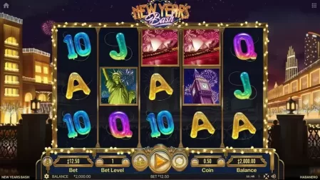New Year' Bash slot screenshot 1