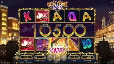 New Year' Bash slot screenshot 2