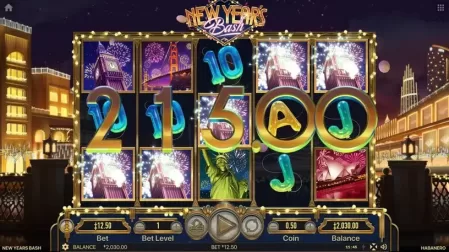 New Year' Bash slot screenshot 3