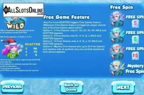 Features. Northern Snow from Vela Gaming