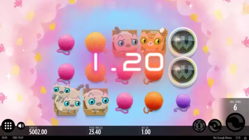 Not Enough Kittens slot screenshot 3