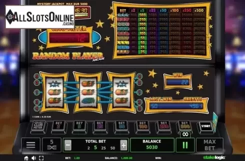 Win Screen 2. Random Player from StakeLogic