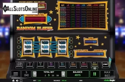 Win Screen 1. Random Player from StakeLogic
