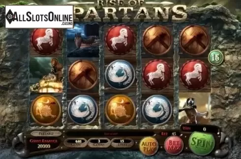 Game Workflow screen. Rise of Spartans from Genii