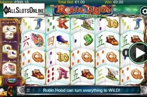 Reel Screen. Robin Hood Prince of Tweets Dice from NextGen