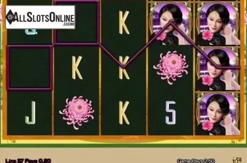Win Screen. Shanghai Rose from High 5 Games