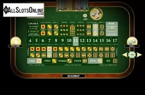 Win Screen. Sic Bo (Habanero) from Habanero