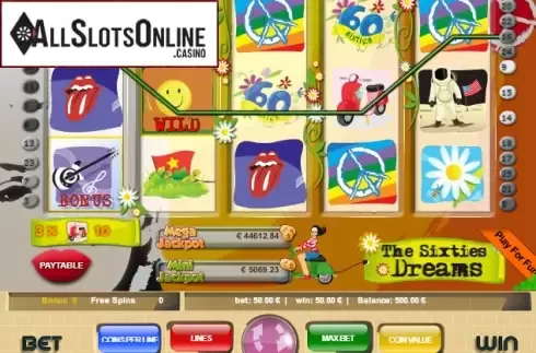 Screen3. Sixties from Portomaso Gaming