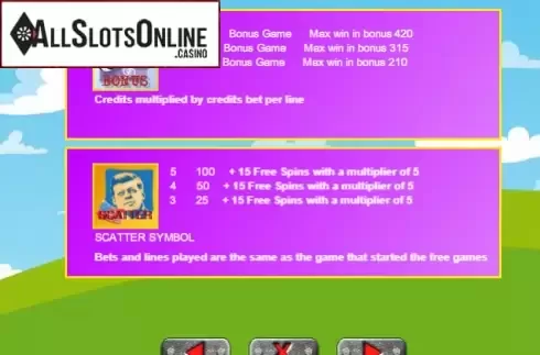 Screen6. Sixties from Portomaso Gaming