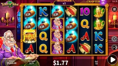 Teller of Tales slot screenshot 4