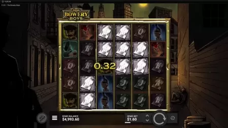 The Bowery Boys slot screenshot 2