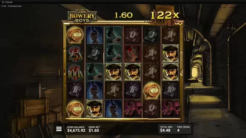 The Bowery Boys slot screenshot 6