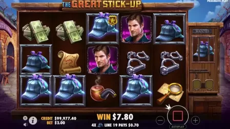 The Great Stick-Up slot screenshot 6