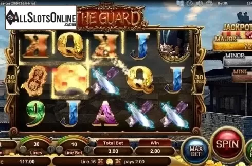 Win Screen. The Guard from SimplePlay