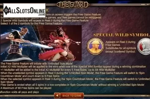 Features. The Guard from SimplePlay