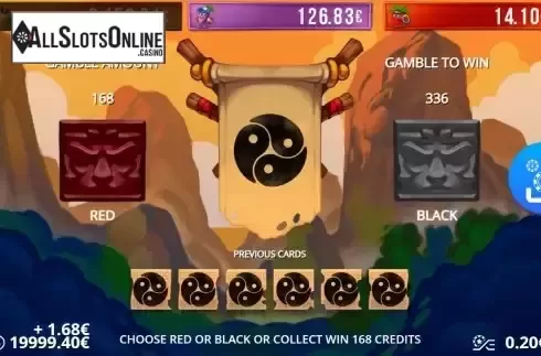 Risk game screen