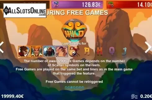 Free games screen