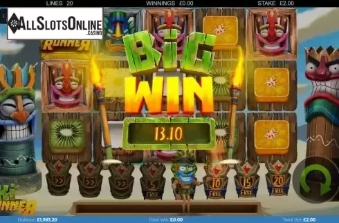 Big Win. Tiki Runner from Bulletproof Games