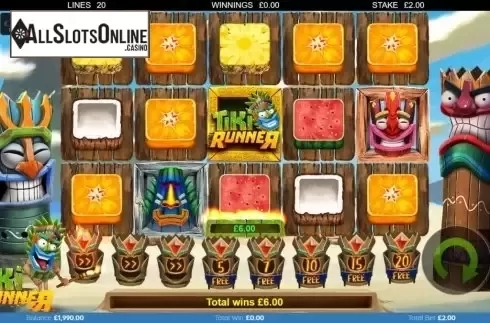 Win Screen 1. Tiki Runner from Bulletproof Games