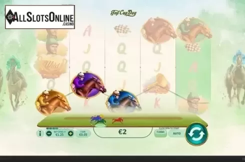 Win Screen . Top Cup Day from Skywind Group