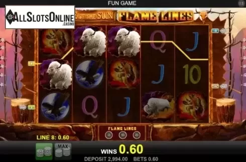 Win Screen 2. Tribe Of The Sun from Merkur