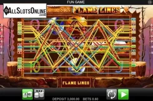 Paylines. Tribe Of The Sun from Merkur